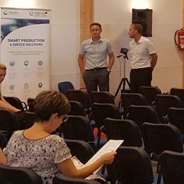 Predstavitev projekta Smart Production na sejmu AGRA 2017